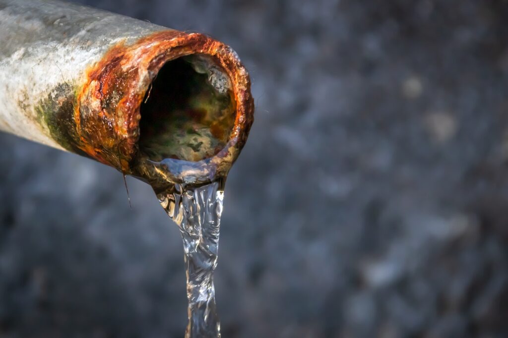 lead rusty pipe replacement